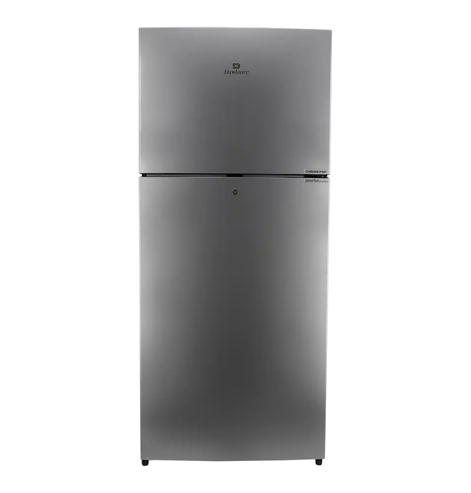 Dawlance 9149 Chrome Pro (Inverter) Hairline Silver Refrigerator