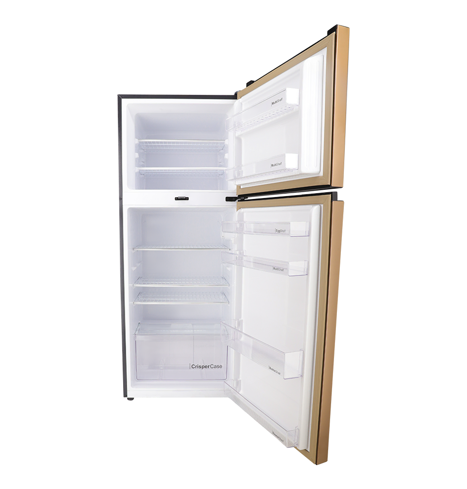 Dawlance REF 9173 CHROME HAIRLINE BLACK Double Door Refrigerator - Image 3