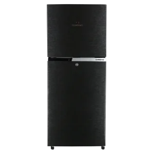 Dawlance REF 9173 CHROME HAIRLINE BLACK Double Door Refrigerator